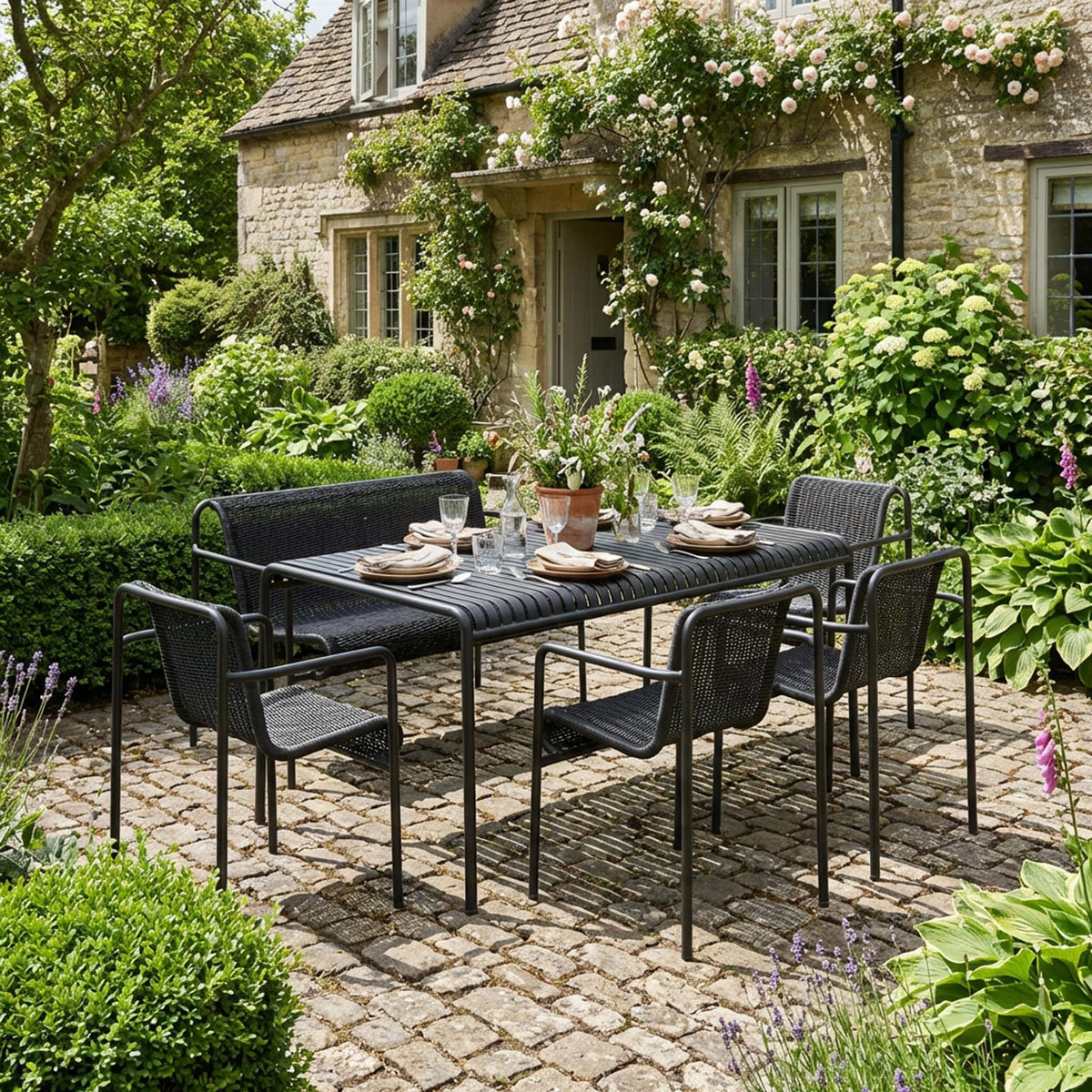 HAY Palissade Cord Patio Set - Curated by Holloways of Ludlow