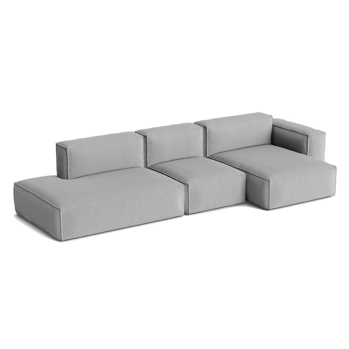 HAY Mags Soft 3+ Seater Sofa Low Armrest with Removable Cover Combination 4 Right