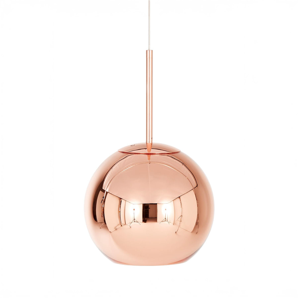 Tom Dixon Copper Round Pendant Light