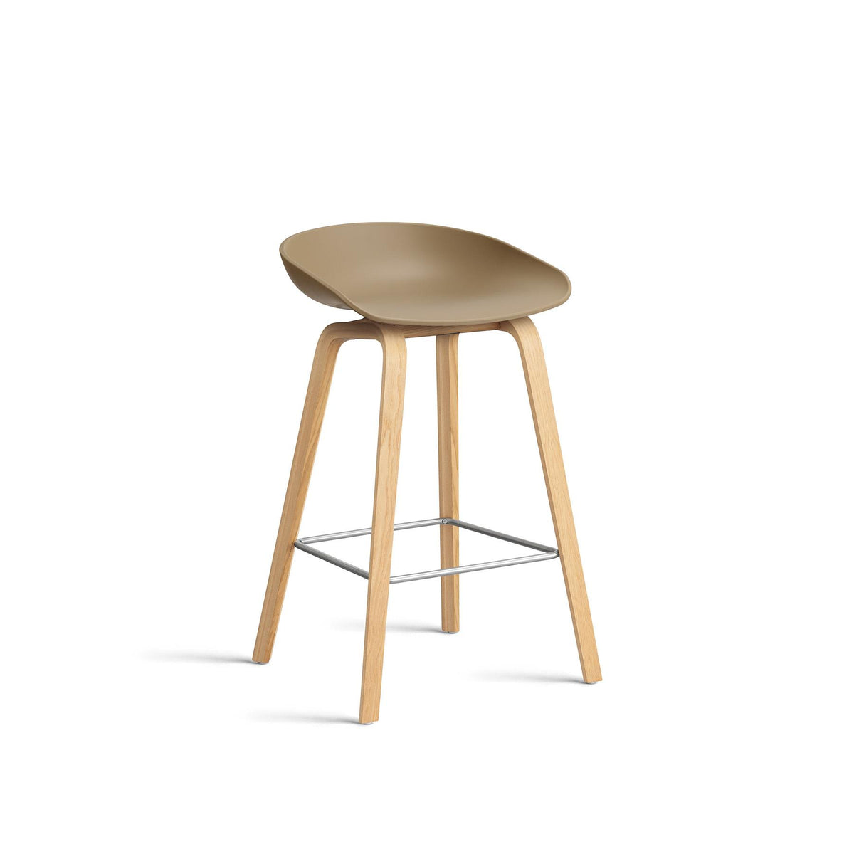 HAY About a Stool 32 Felt Gliders Breakfast Bar Stool