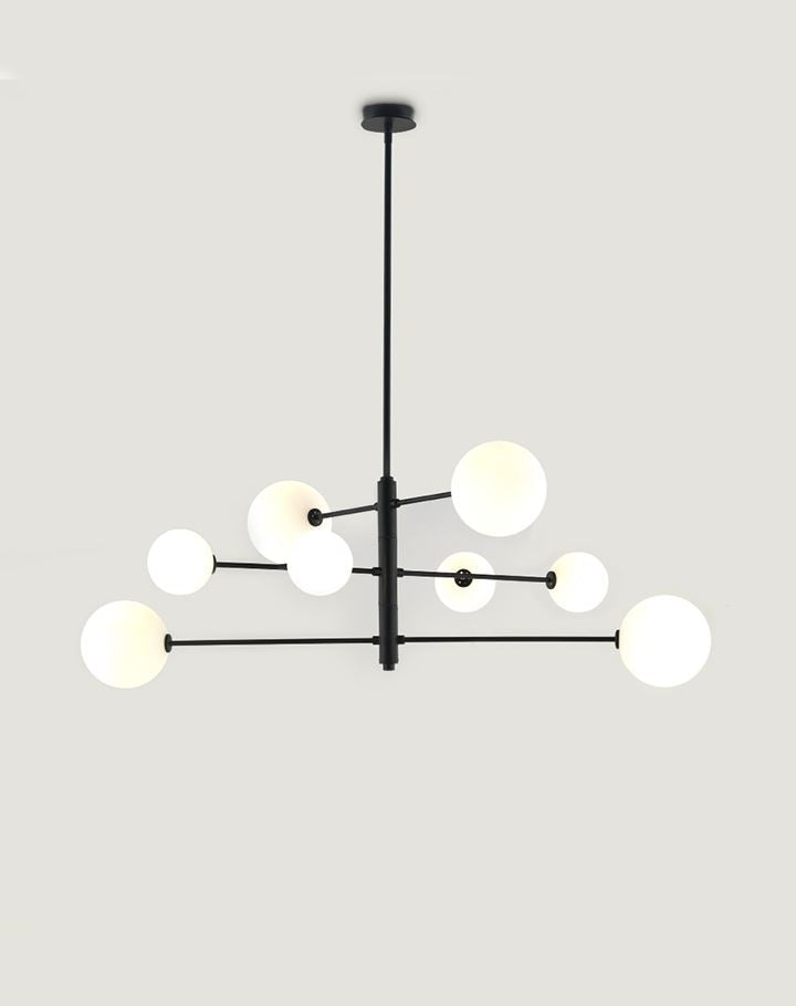 Outlet Aromas Atom Pendant Light - Black, Clear