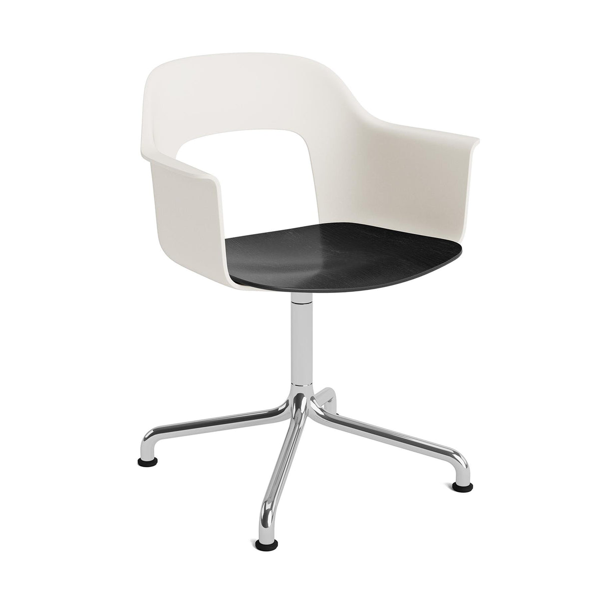HAY Layout Armchair 252 with 4 Star Swivel Arc Base