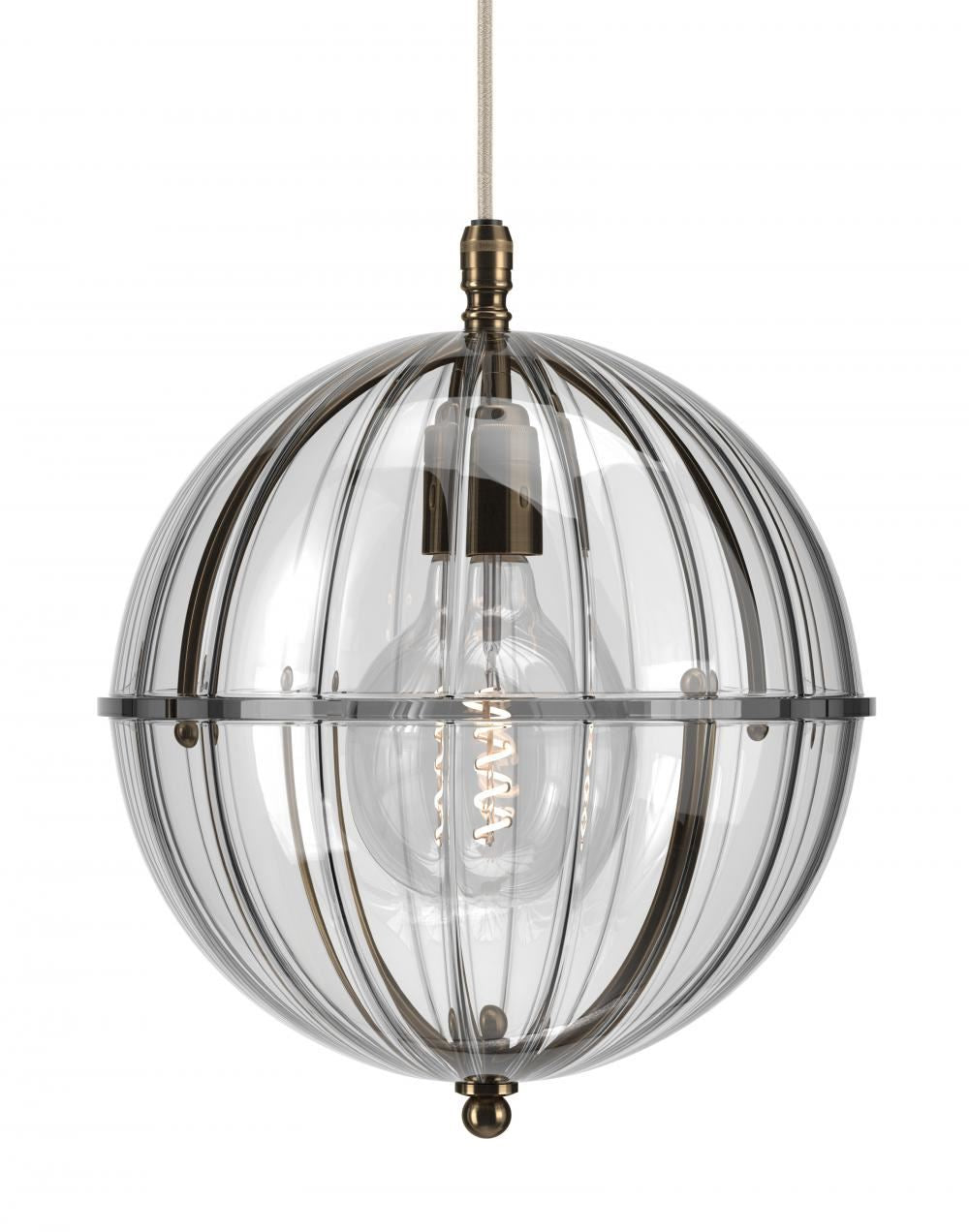 Fritz Fryer Grafton Globe Pendant Light