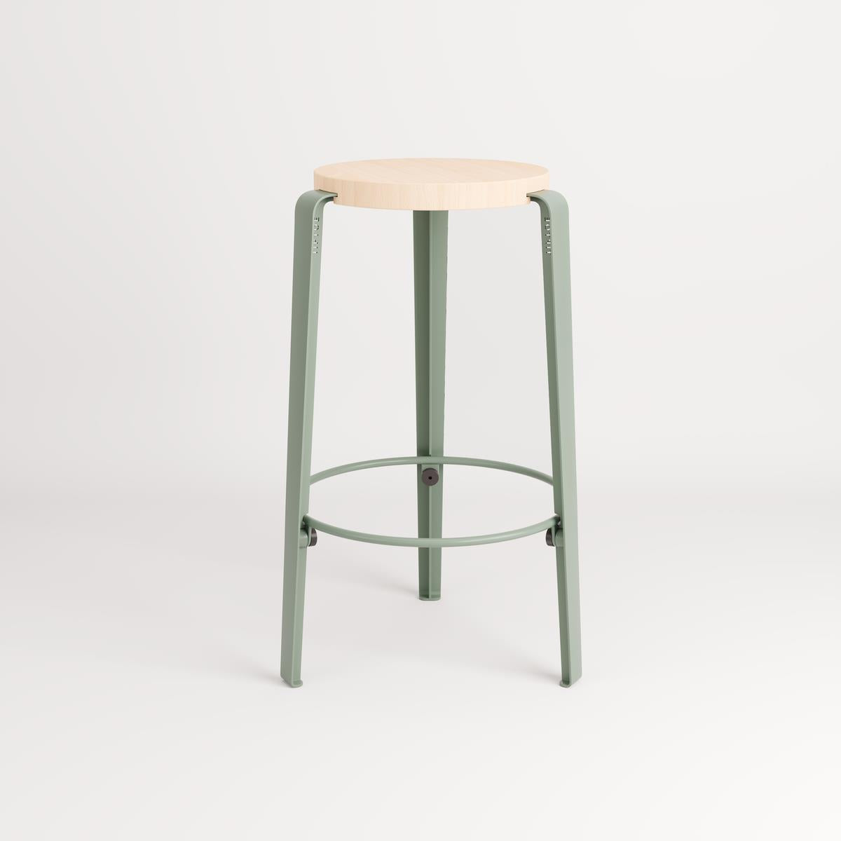 TIPTOE MI LOU Stool - Wooden Seat