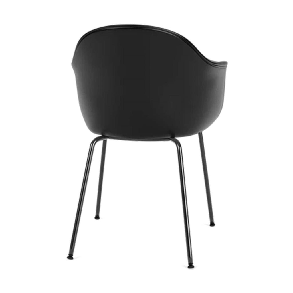 Audo Copenhagen Harbour Dining Chair with Black Steel Base