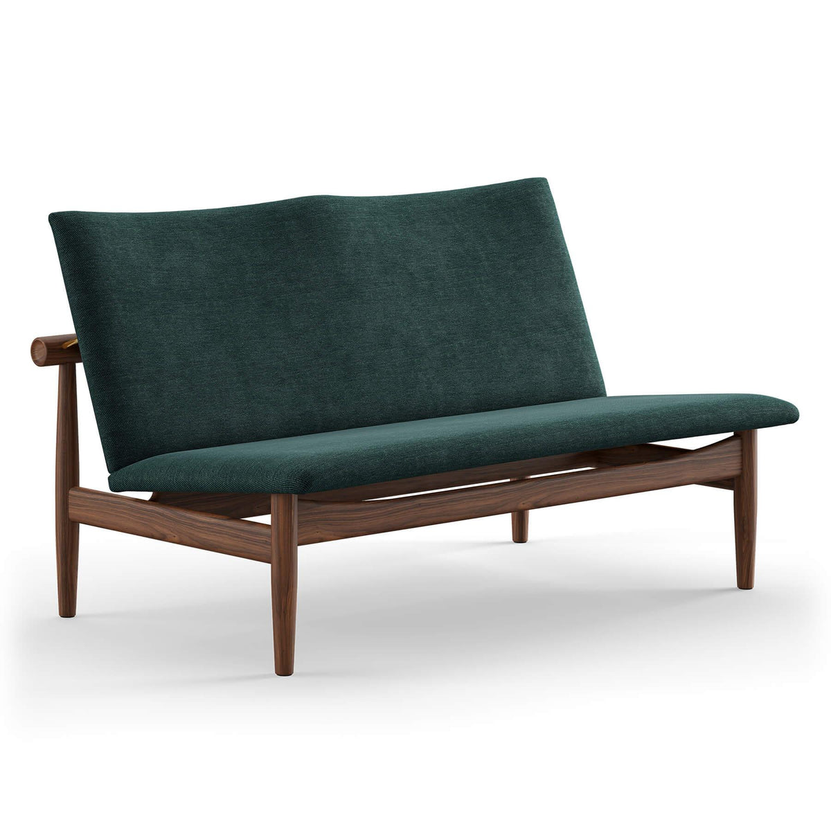 Finn Juhl The Japan 2 Seater Sofa in Walnut