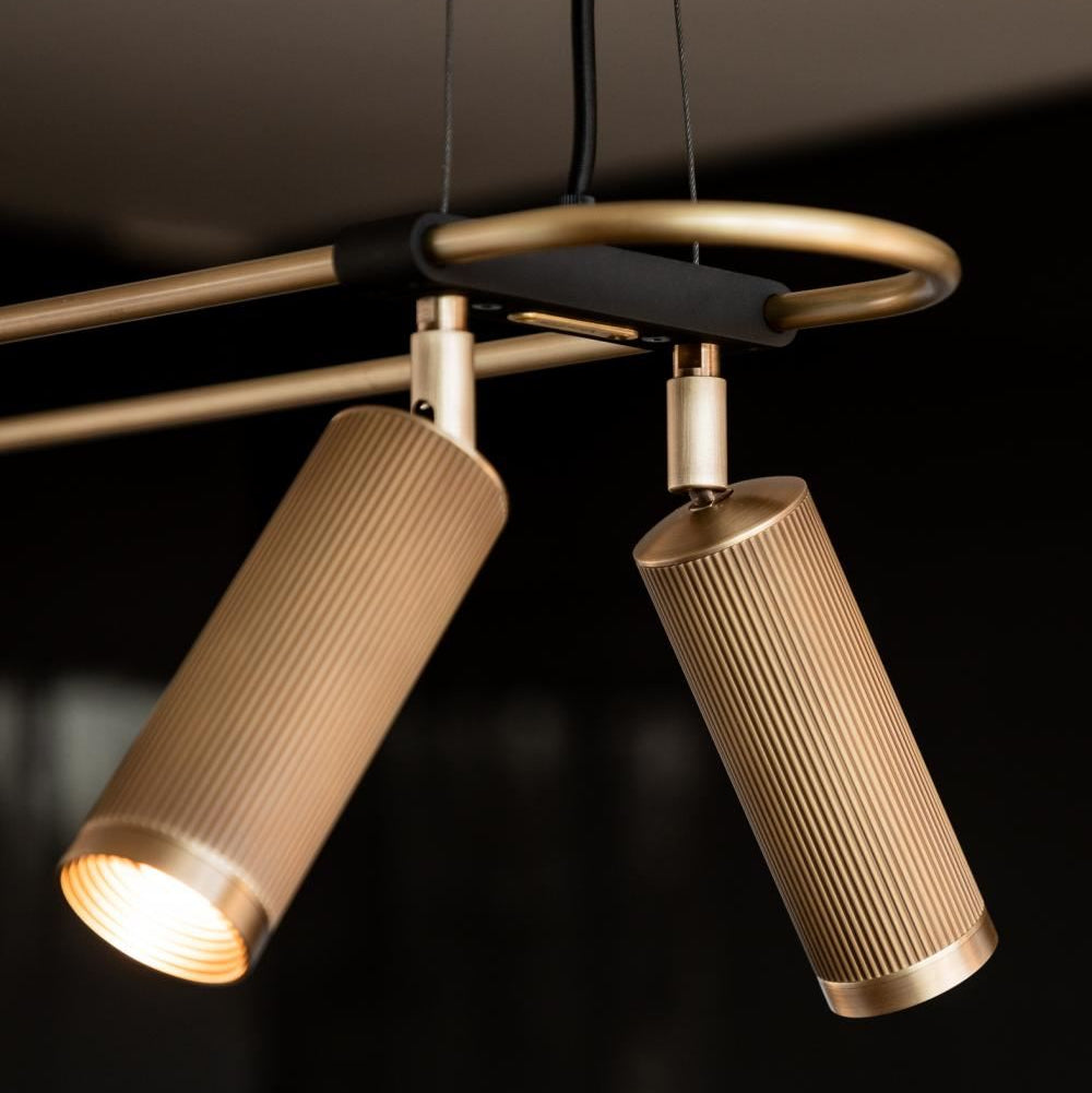 J. Adams Spot Pendant System on a Drop Rod