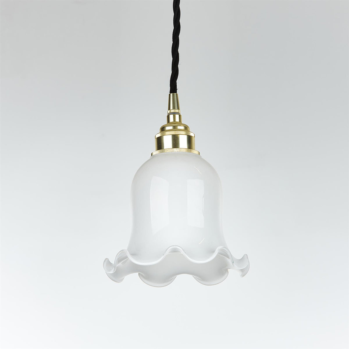 Old School Electric Tulip Pendant Light