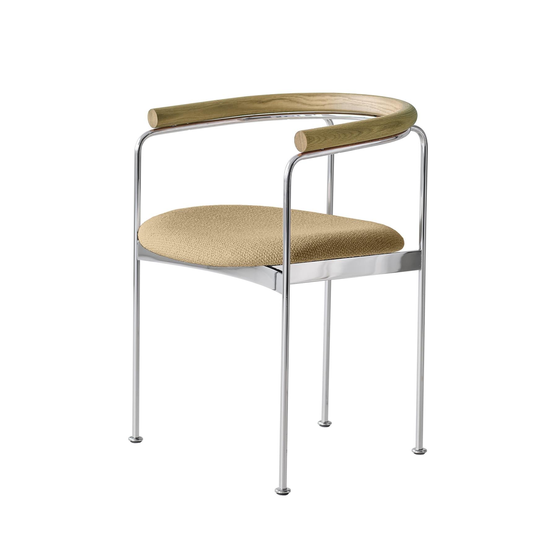 DK3 Baia Chair with Wooden Back
