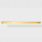 Anour I-Model Brushed Brass Cordless Pendant Light
