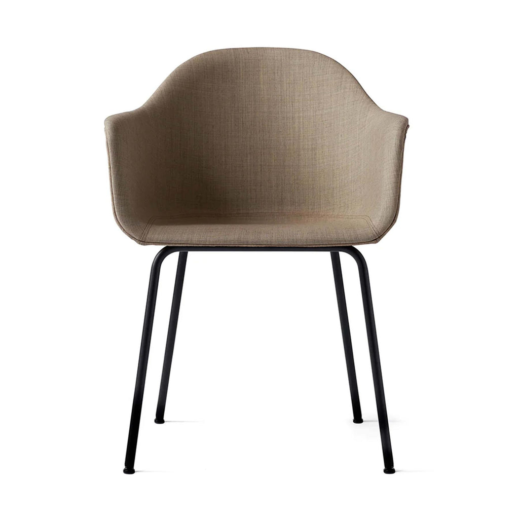 Audo Copenhagen Harbour Dining Chair with Black Steel Base