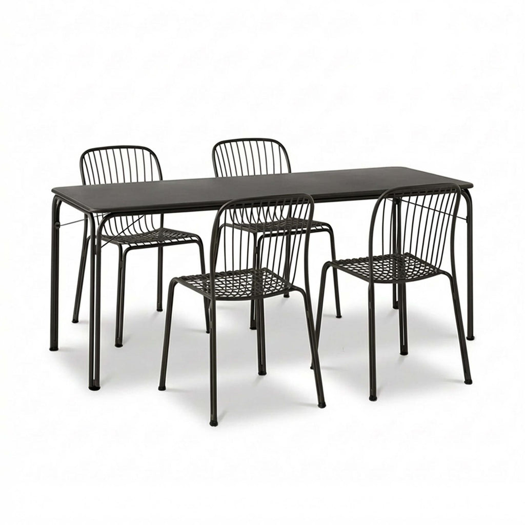 &Tradition Thorvald Garden Dining Set - Medium - Curated by Holloways of Ludlow