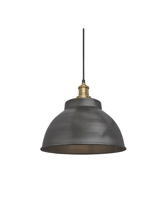 Industville Brooklyn Dome Pendant Light - Traditional Fittings