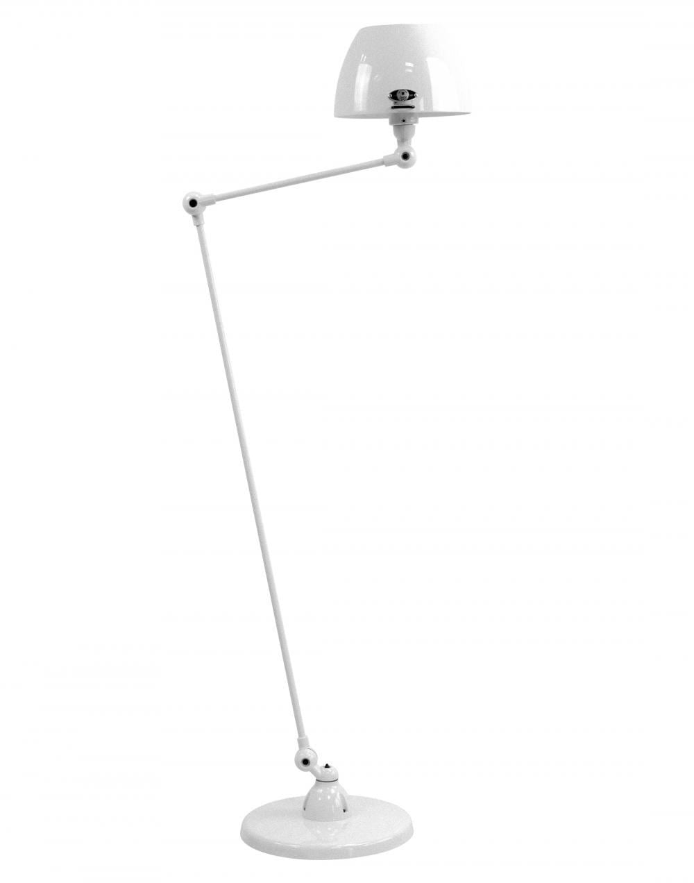 Jielde Aicler Two Arm Floor Lamp - Curved Shade