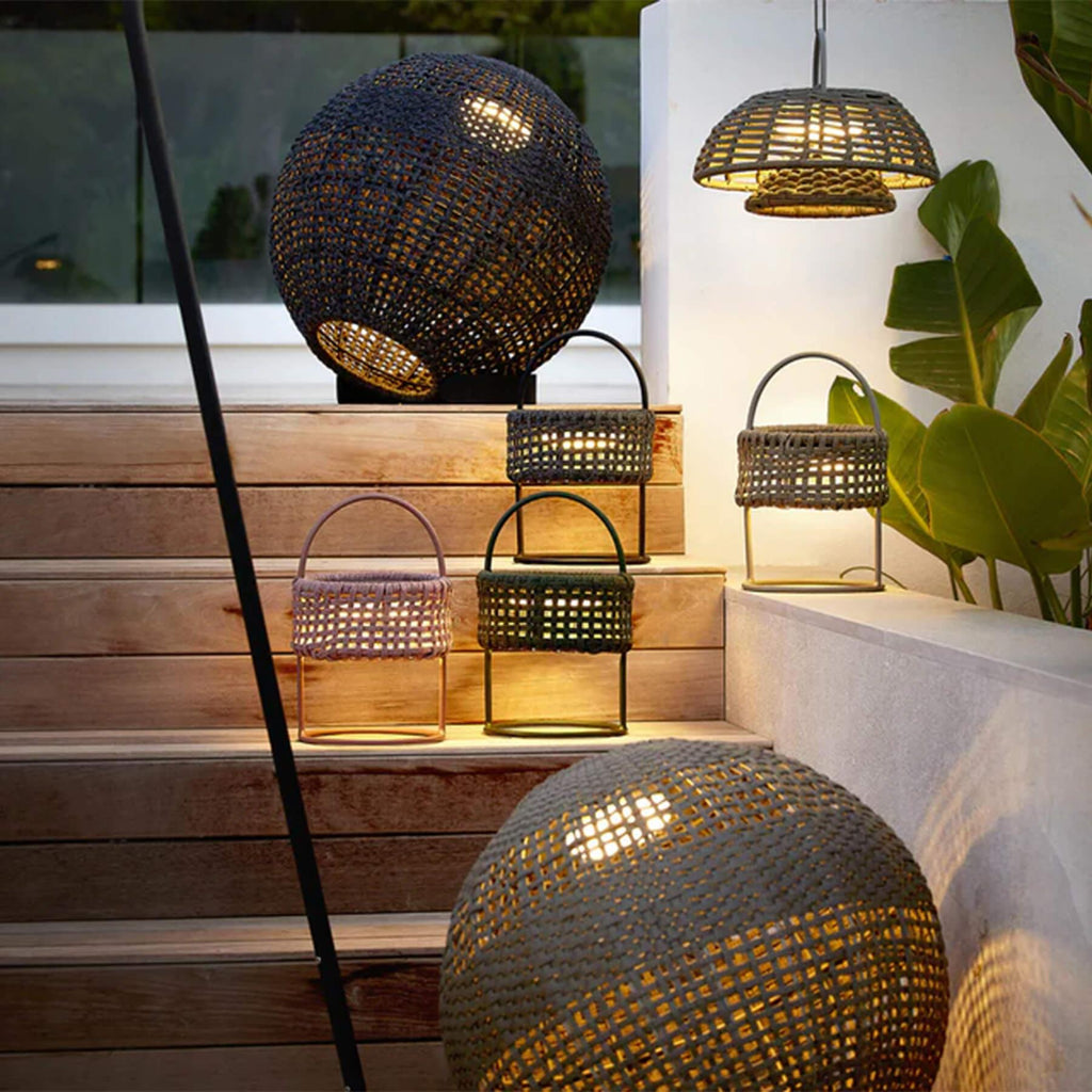 Cane-line Illusion Garden Floor Lamp Outdoor Lighting