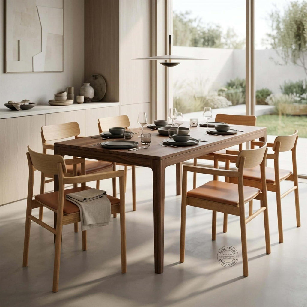 Fredericia Post Armchair with Upholstered Seat