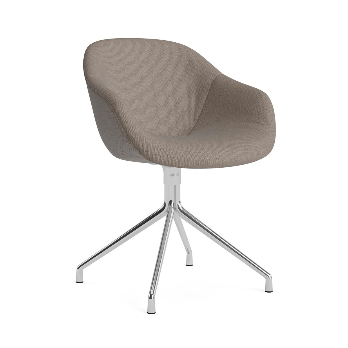 HAY AAC 221 Chair, Soft Upholstery 4 Star Swivel Base Standard Glider