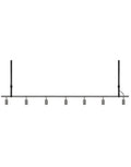 RUBN Long John Linear Pendant Light