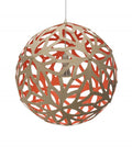 David Trubridge Floral Pendant Light Coloured - 1 Side
