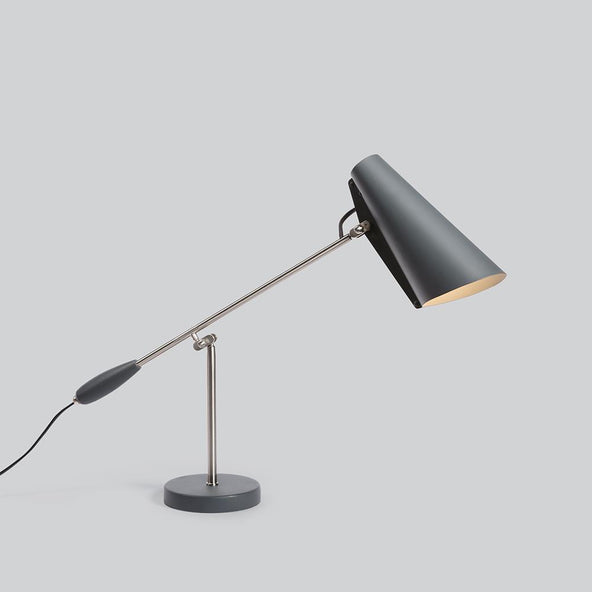 Outlet Northern Birdy Table Lamp - Grey, Steel