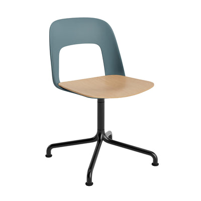 HAY Layout Chair 152 with 4 Star Swivel Arc Base