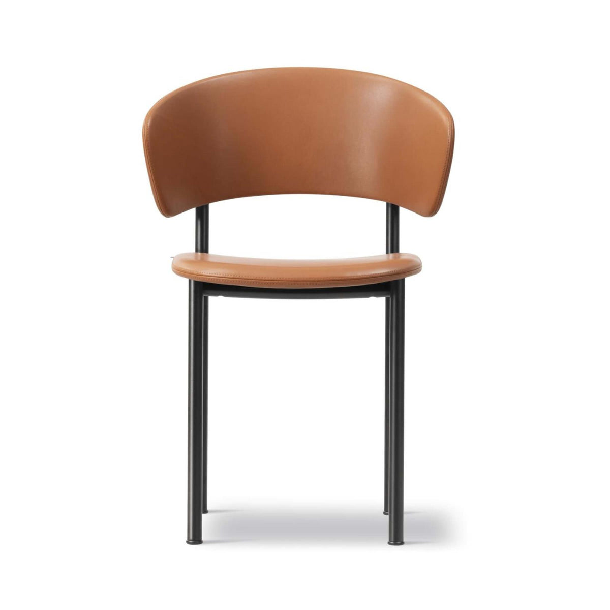 Fredericia Plan Armchair with Metal Legs, Fully Upholstered