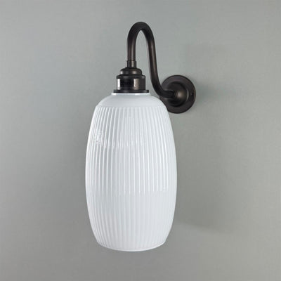 Old School Electric Gillespie Swan Arm Wall Light