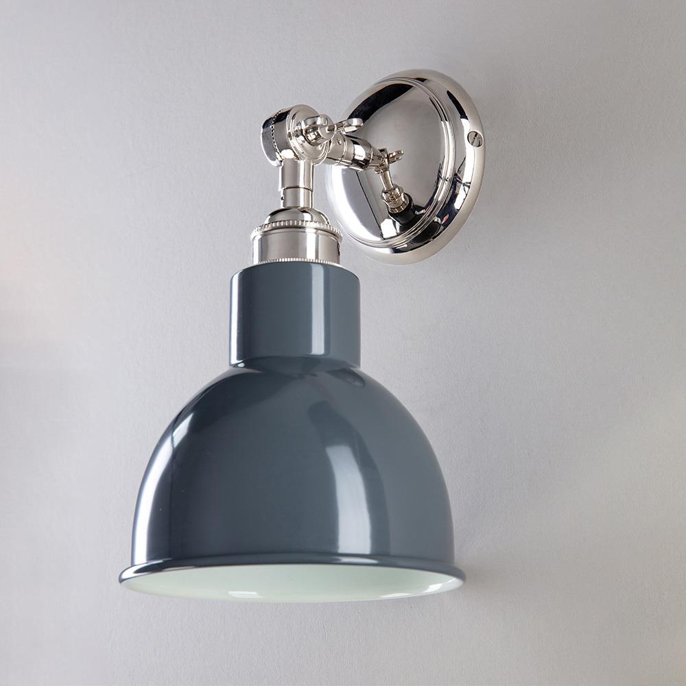 Outlet Old School Electric Churchill Wall Light, Short Arm