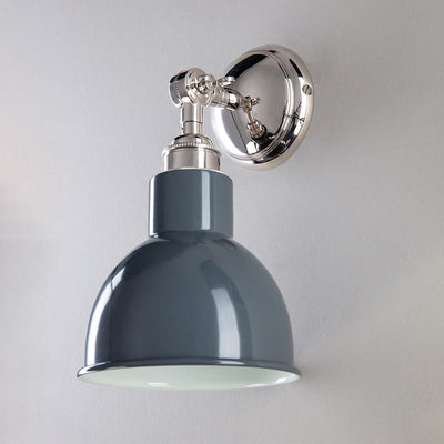 Outlet Old School Electric Churchill Wall Light, Short Arm