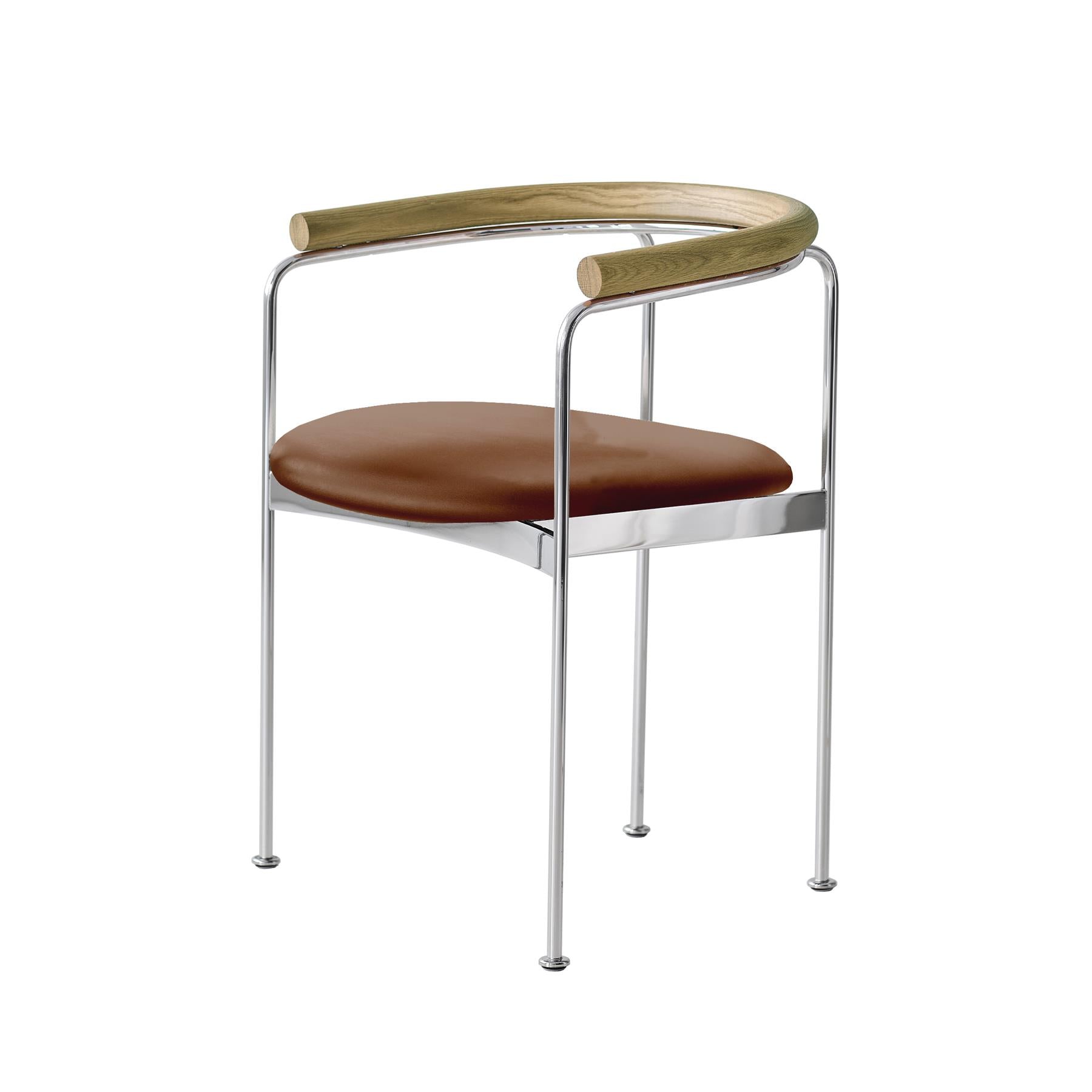 DK3 Baia Chair with Wooden Back