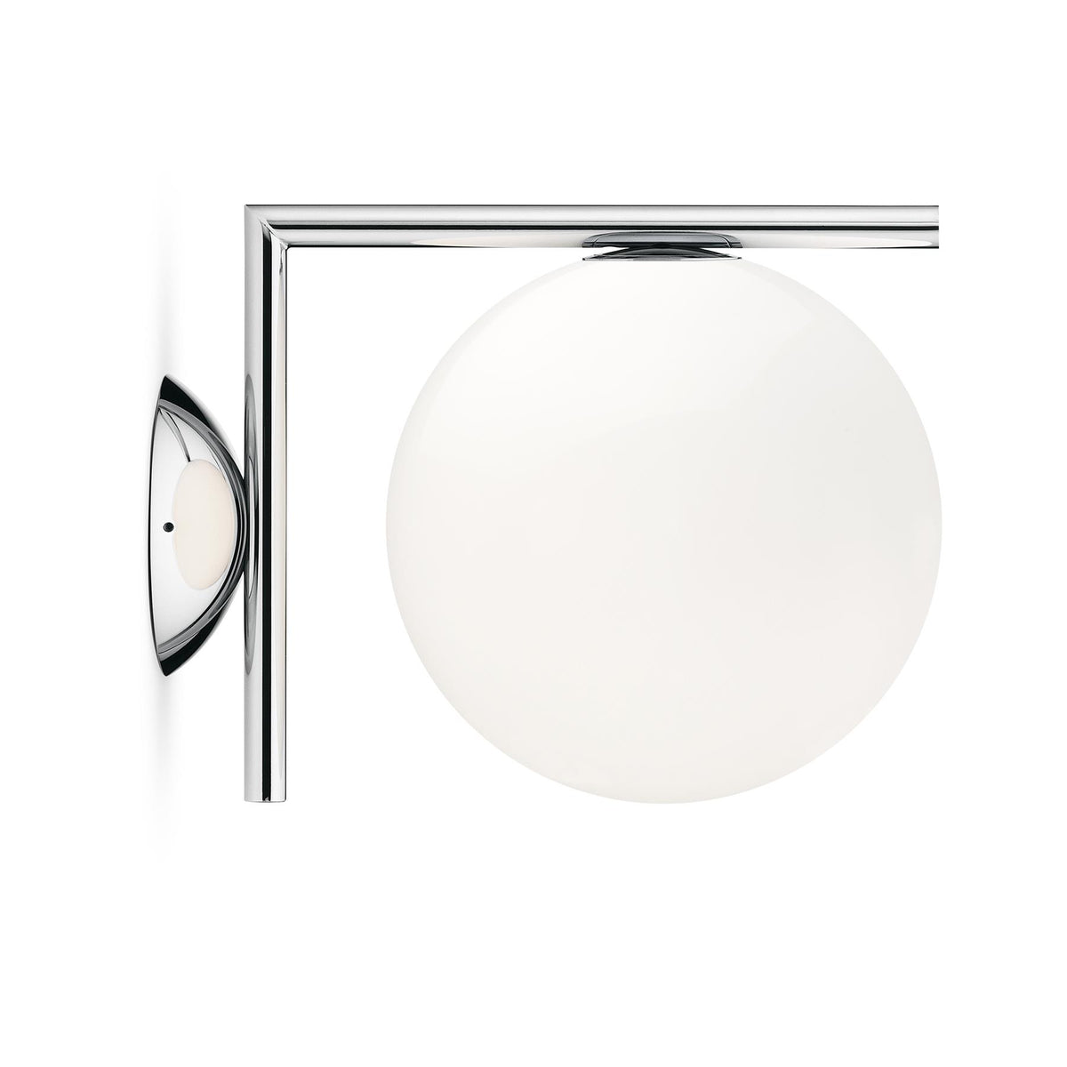 Outlet Flos IC Wall & Ceiling Light - Small, Chrome