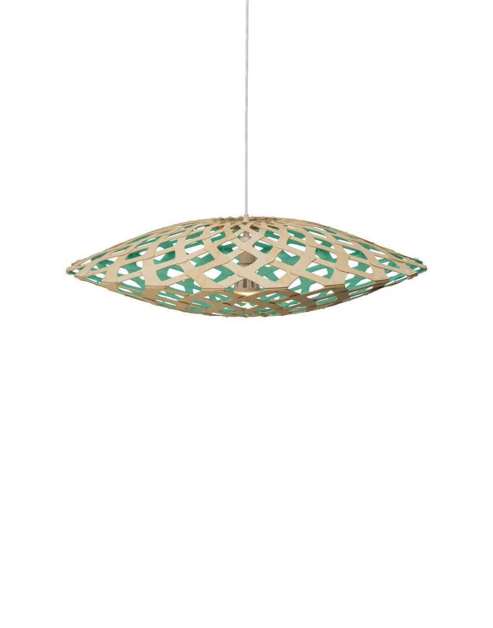 David Trubridge Flax Pendant Light Coloured - 1 Side