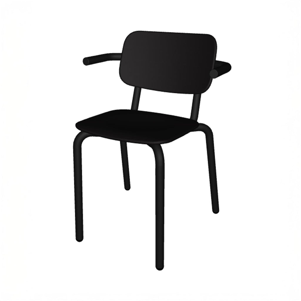 Ex-Display et al. Hull 628 Armchair - Black Stained Beech Ex-Display et al. Hull 628 Armchair - Black Stained Beech  **STORE COLLECTION ONLY**
