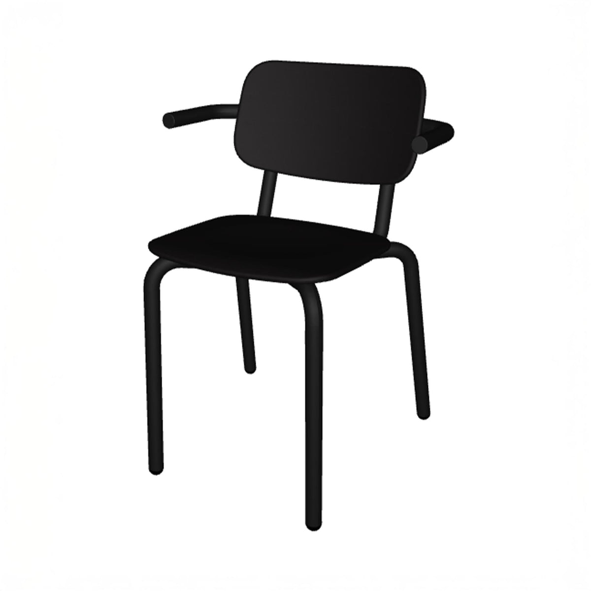 Ex-Display et al. Hull 628 Armchair - Black Stained Beech Ex-Display et al. Hull 628 Armchair - Black Stained Beech  **STORE COLLECTION ONLY**