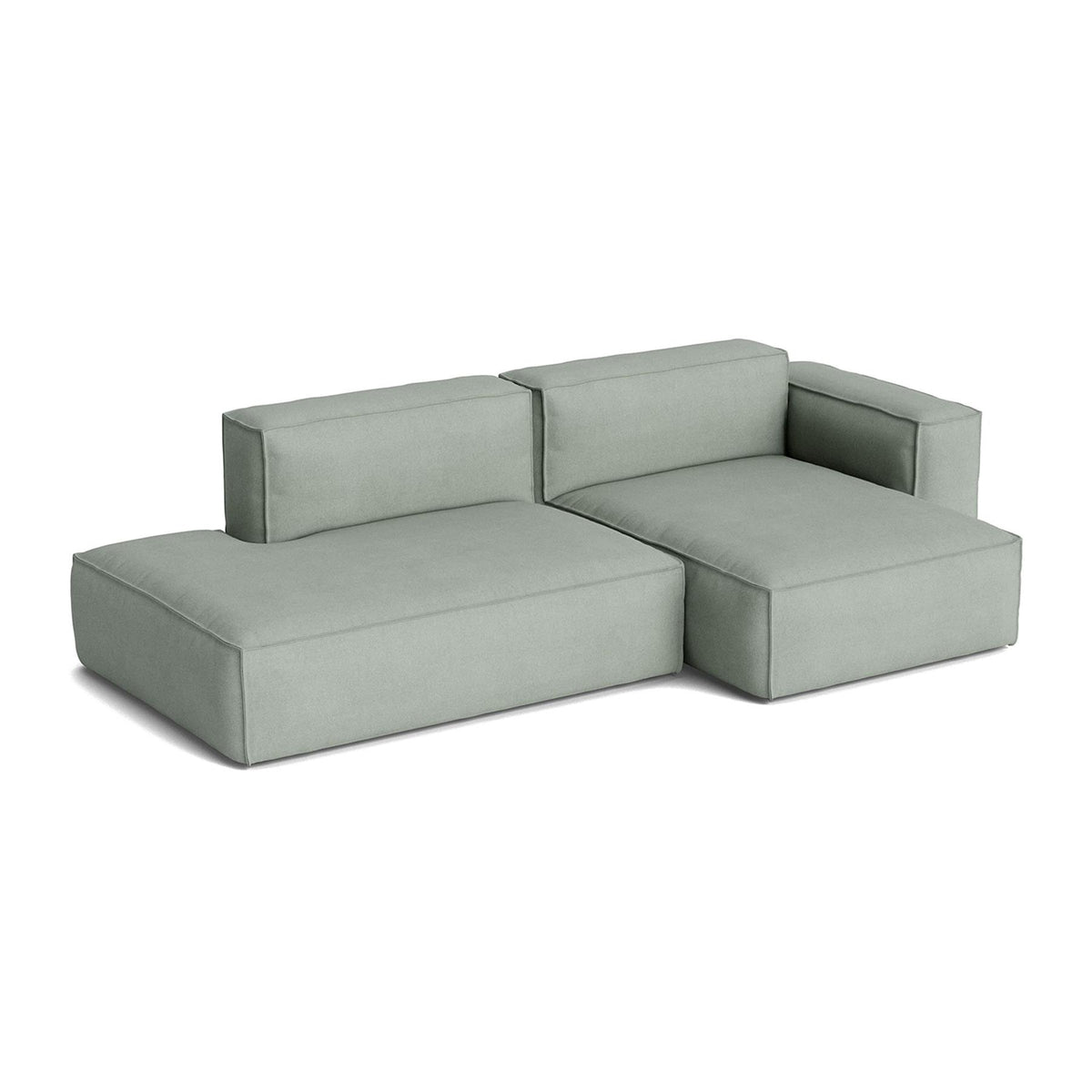 HAY Mags Soft 2+ Seater Sofa Low Armrest with Removable Cover Combination 3 Right