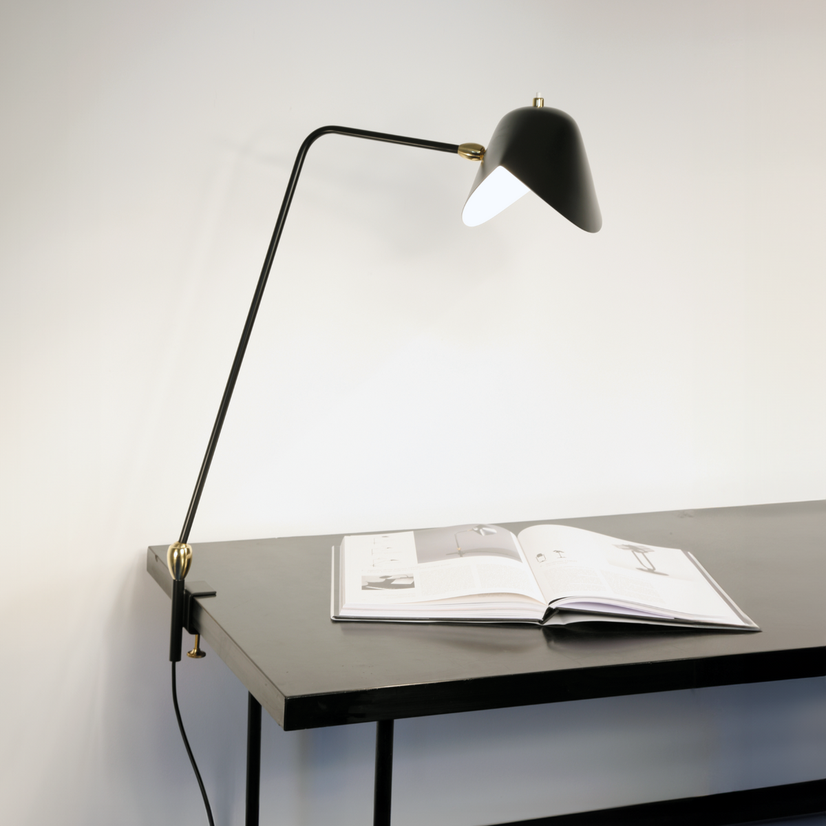 Serge Mouille Lamp Agrafee Desk Lamp