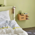 Hubsch Open Wall Shelf/ Bedside Table