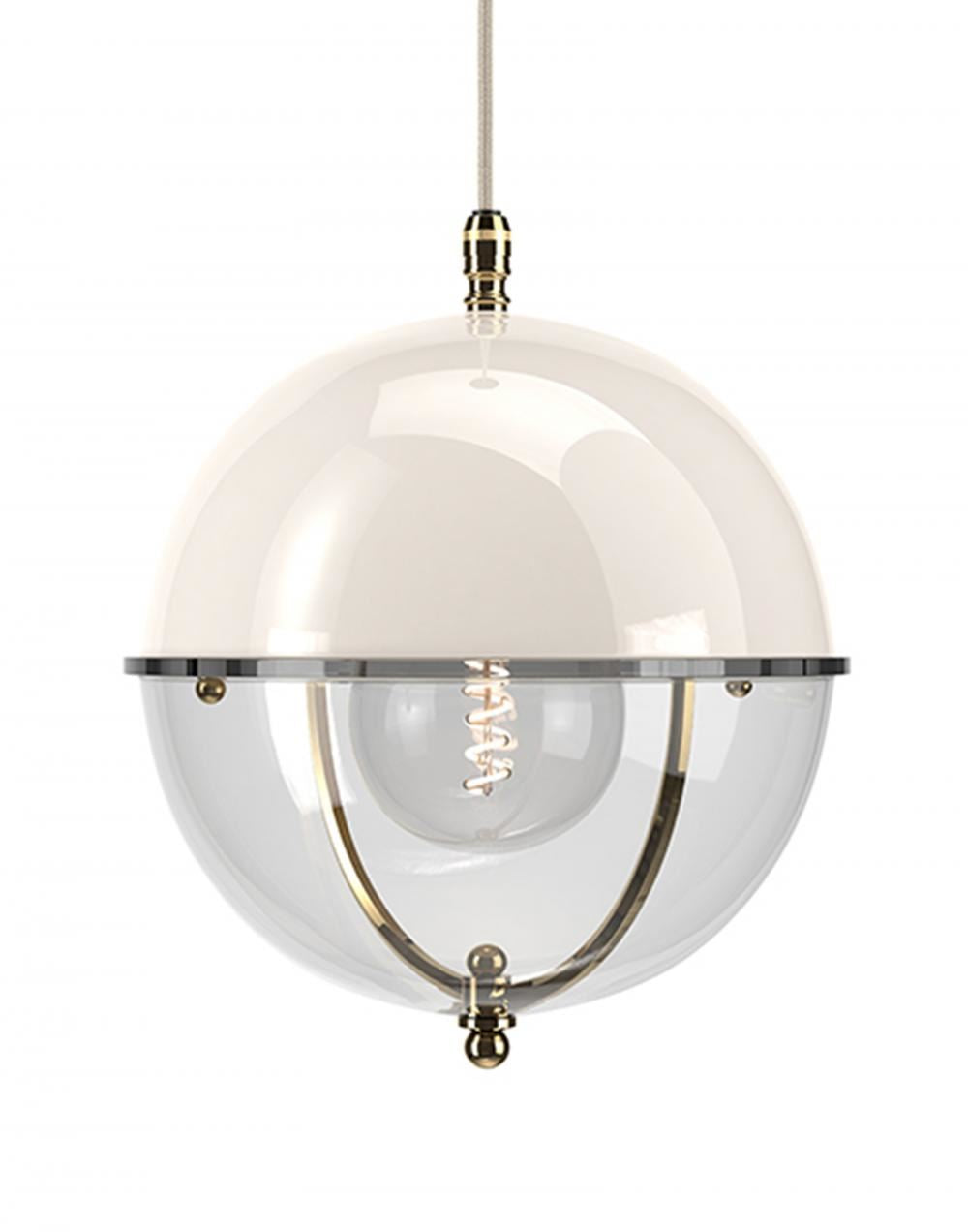 Fritz Fryer Grafton Globe Pendant Light