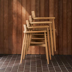 Carl Hansen & Son E008 Embrace Outdoor Dining Chair