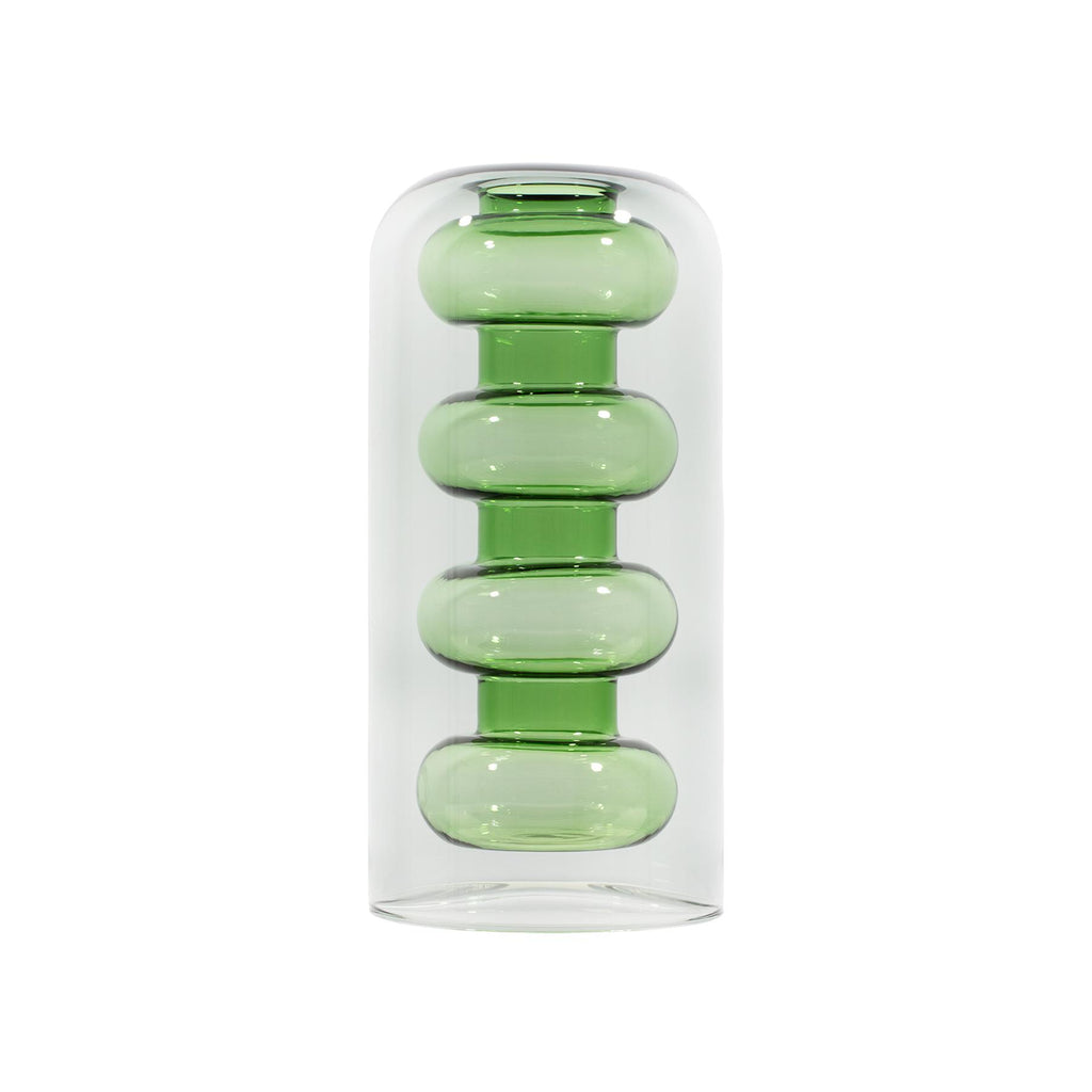 Tom Dixon Bump Tall Vase - Green