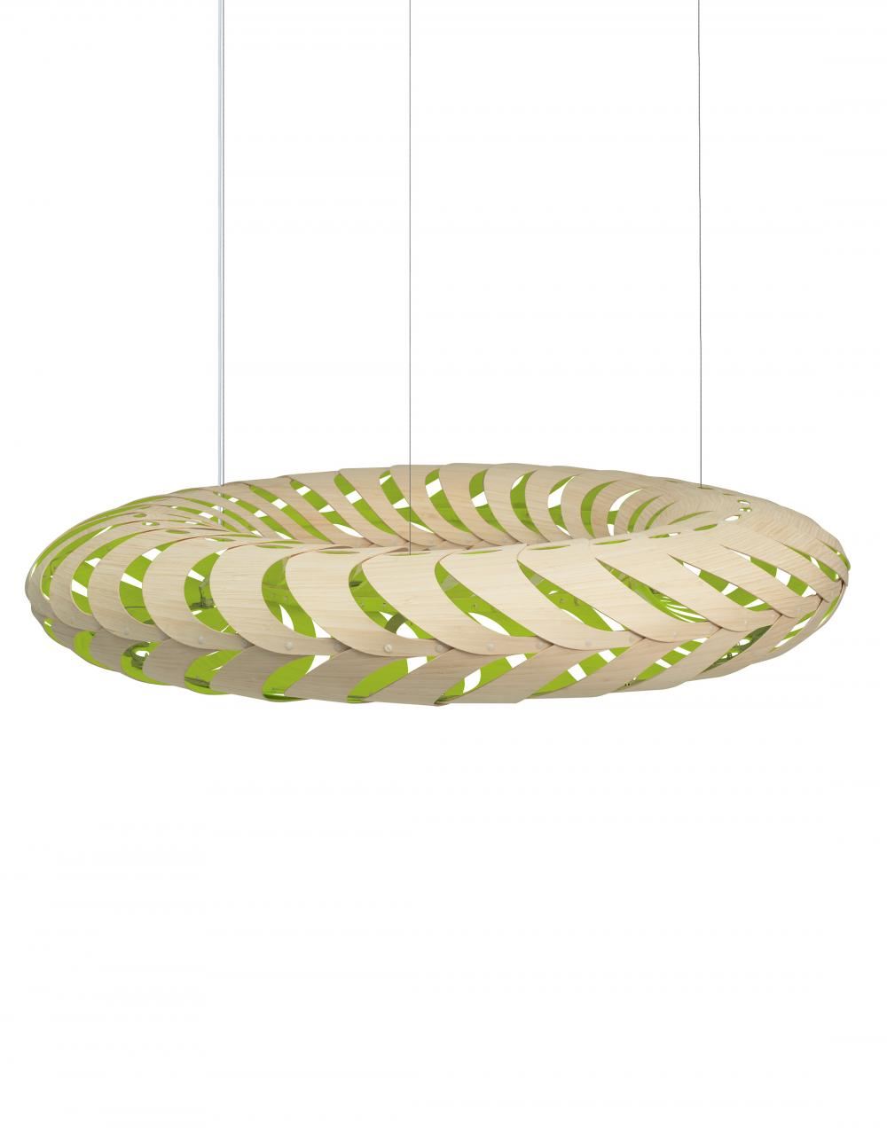 David Trubridge Maru Pendant Light Coloured - 1 Side