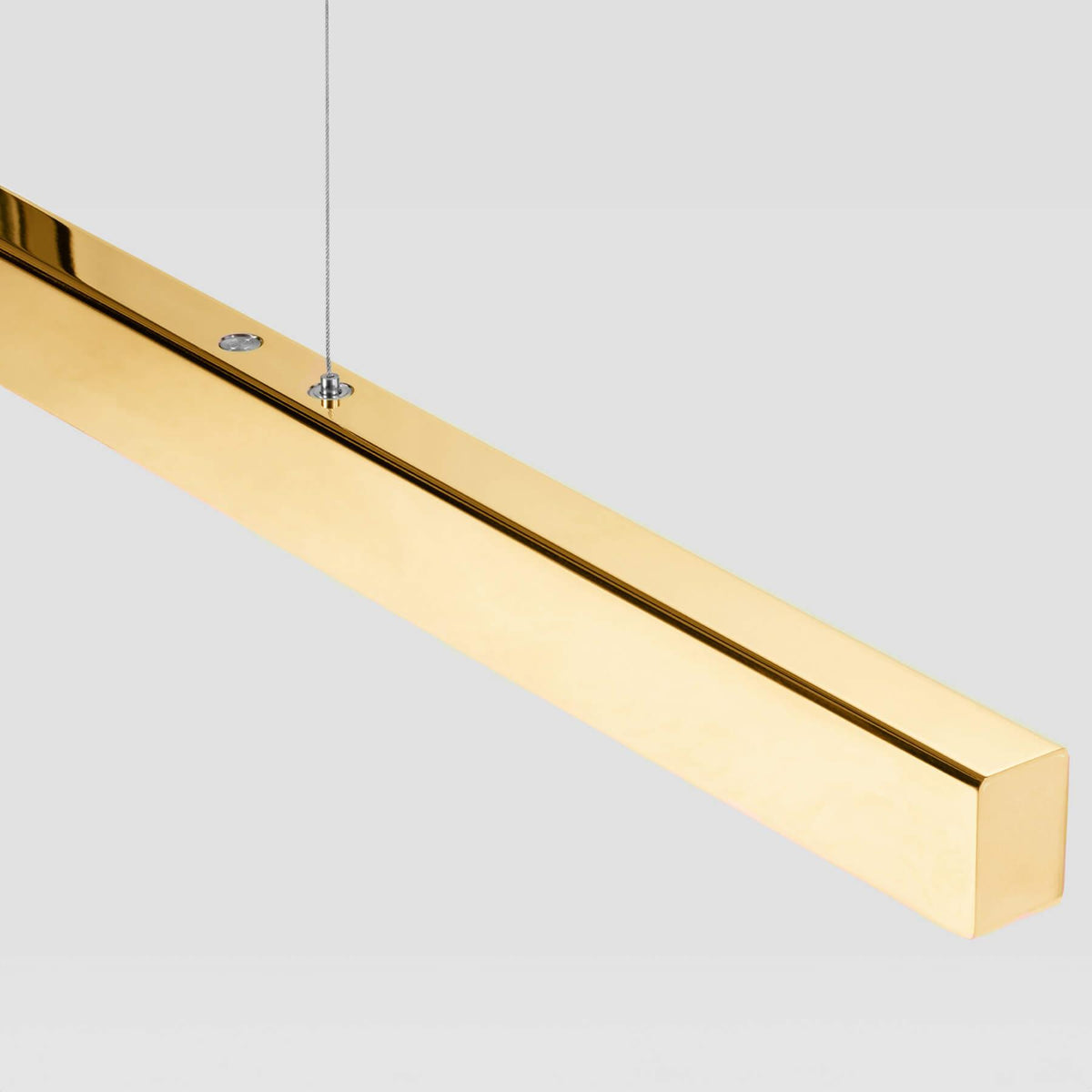 Anour I-Model Polished Brass Cordless Pendant Light