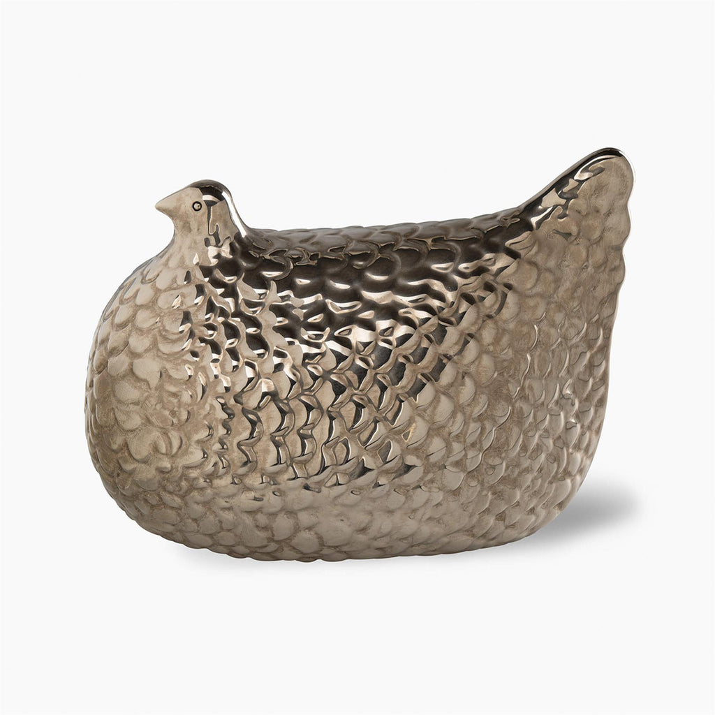 Bitossi Figura Gallina Argen. Riedizion