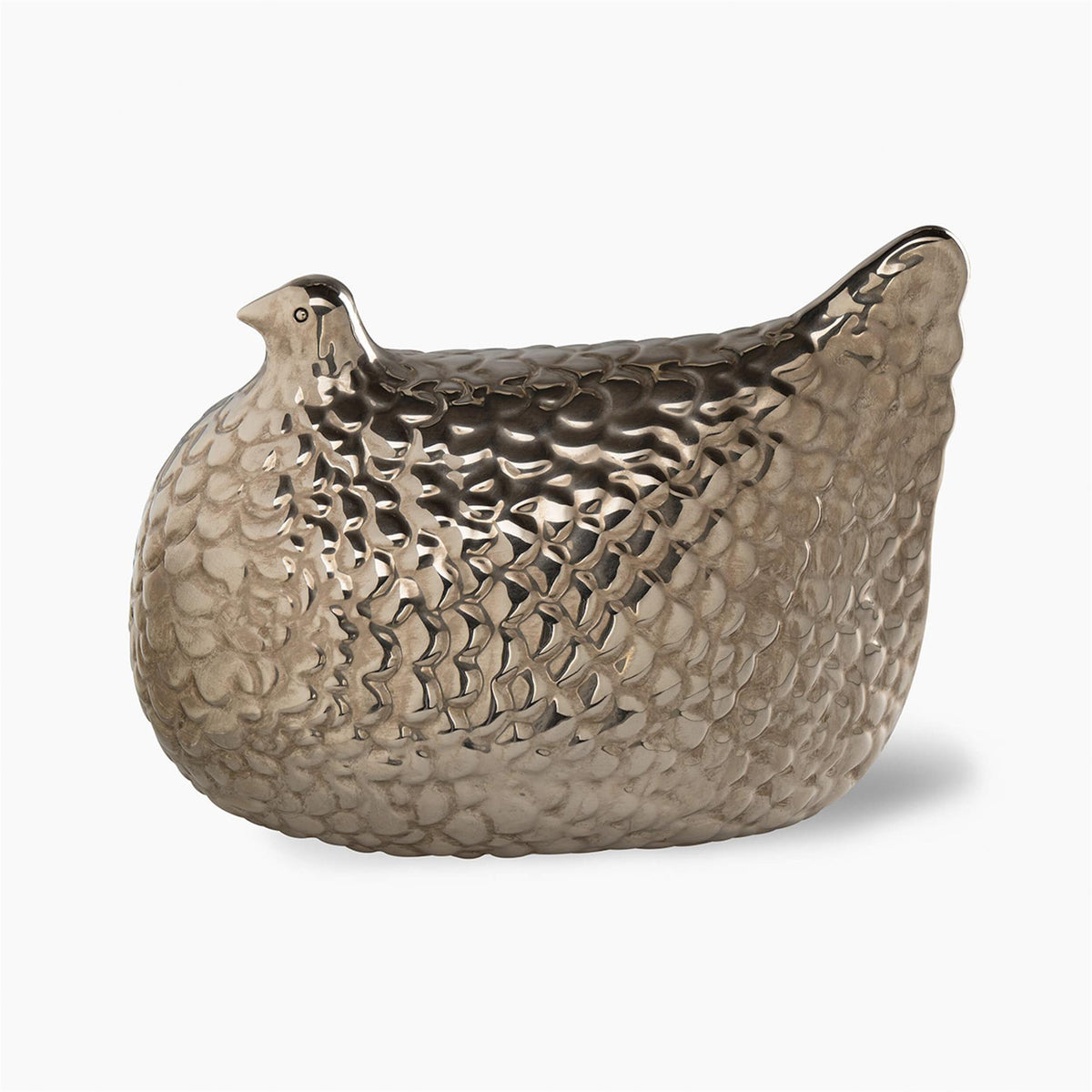 Bitossi Figura Gallina Argen. Riedizion
