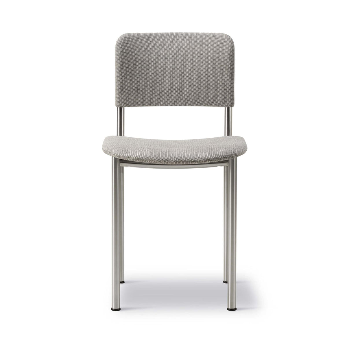 Fredericia Plan Dining Chair with Metal Legs, Fully Upholstered