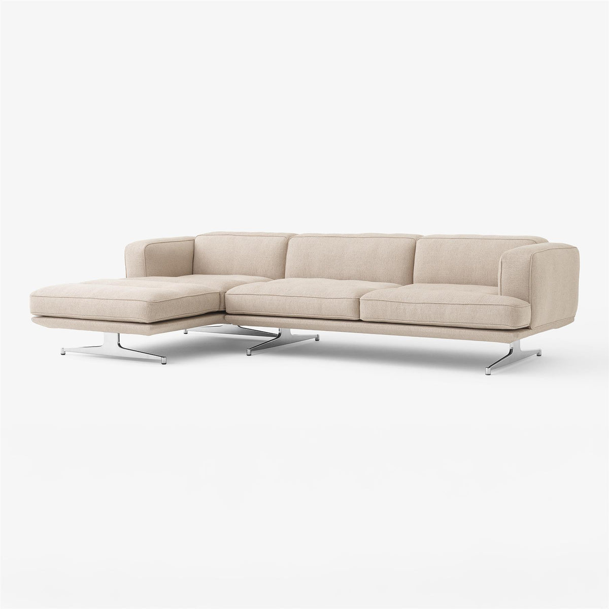 &Tradition AV42 Inland 3+ Seater Sofa with Chaise Longue