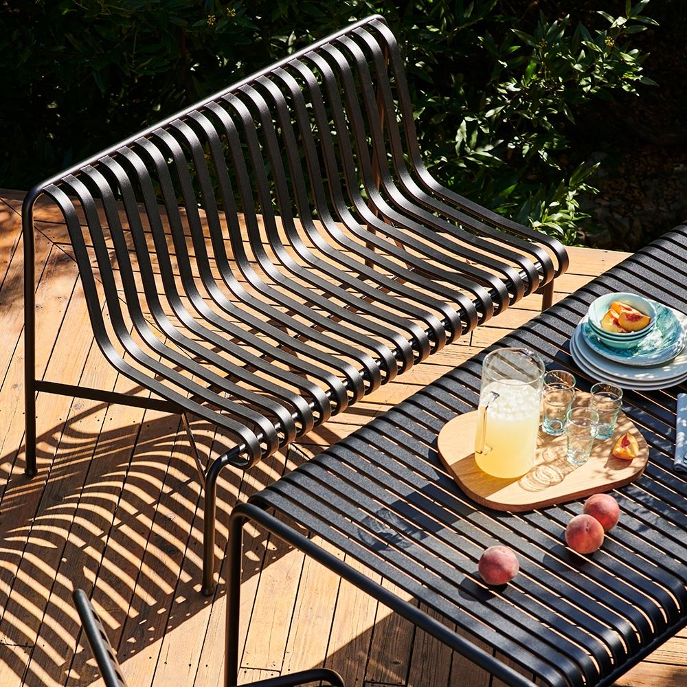 HAY Palissade Garden Dining Bench - Without Arms