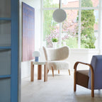 Mazo TMBO lounge chair with pouf
