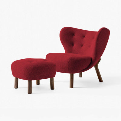 &Tradition VB1 Little Petra Chair with Footstool