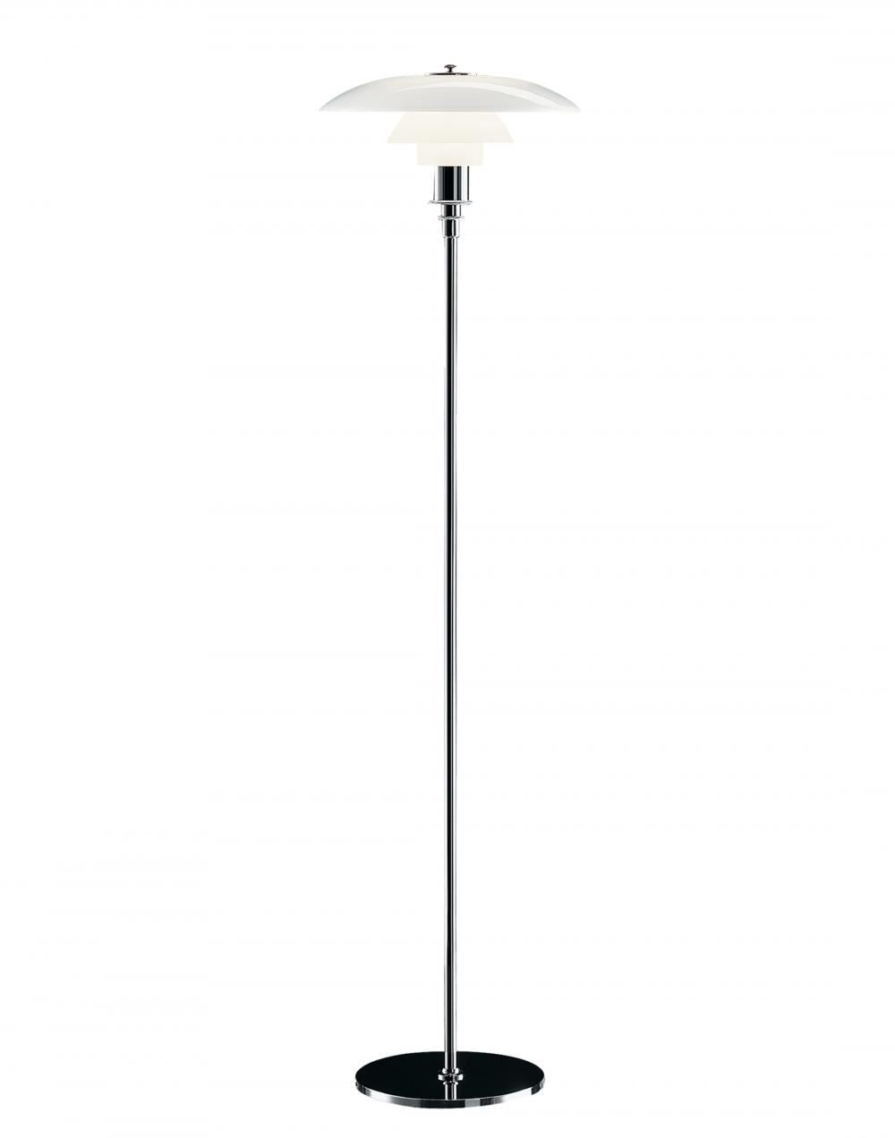 Louis Poulsen PH 3 1/2 - 2 1/2 Glass Floor Lamp